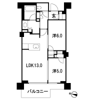 Floor: 1LDK + S + 2WIC + SIC ・ 2LDK + 2WIC + SIC, the occupied area: 56.51 sq m