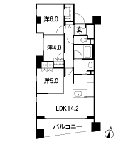 Floor: 3LDK + WIC + SIC, the occupied area: 68.11 sq m