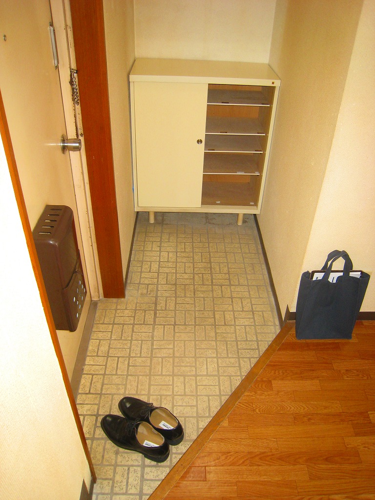 Entrance. It is equipped with cupboard