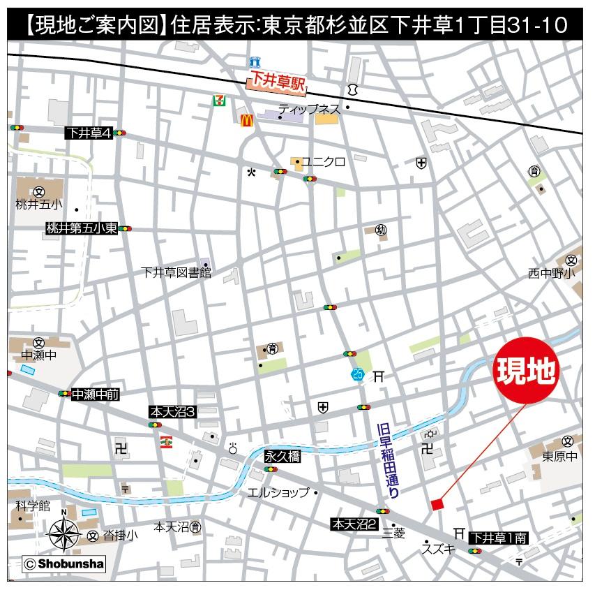 Local guide map