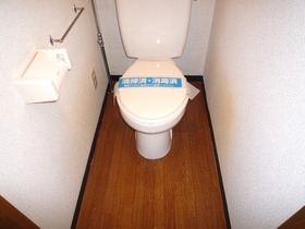 Toilet. Bus toilet by