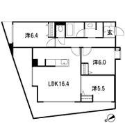 Floor: 3LDK, occupied area: 74.47 sq m, Price: 51,800,000 yen, now on sale