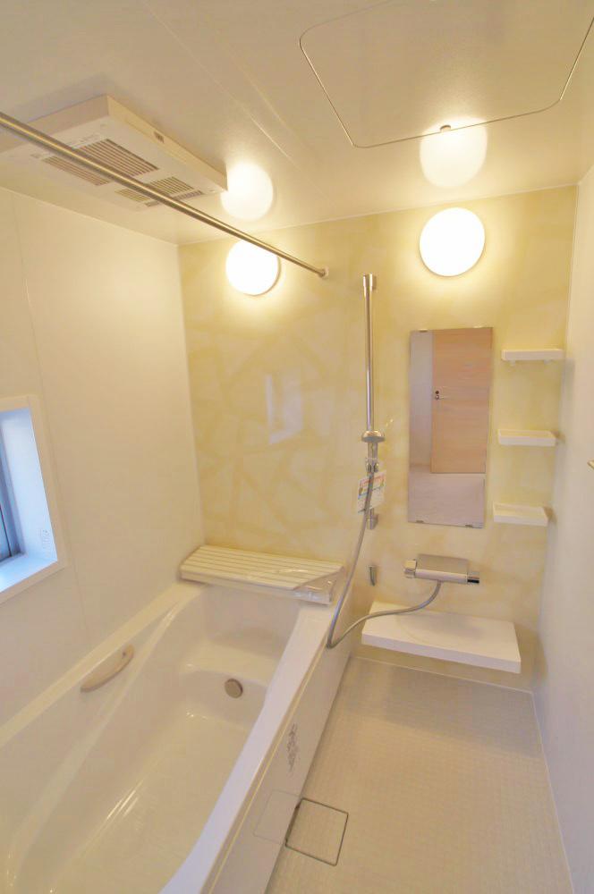 Bathroom. It will be in the bathroom. It will be equipped with ventilation drying heater. 