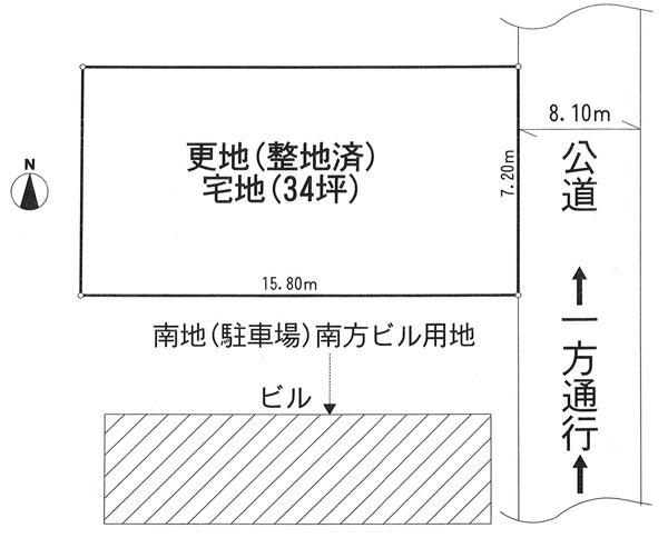 Compartment figure. Land price 51 million yen, Land area 112.39 sq m