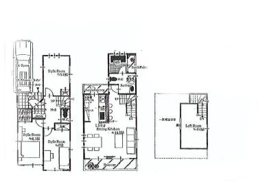 Building plan example (floor plan). Building plan example