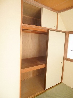 Receipt. Japanese-style room: Storage