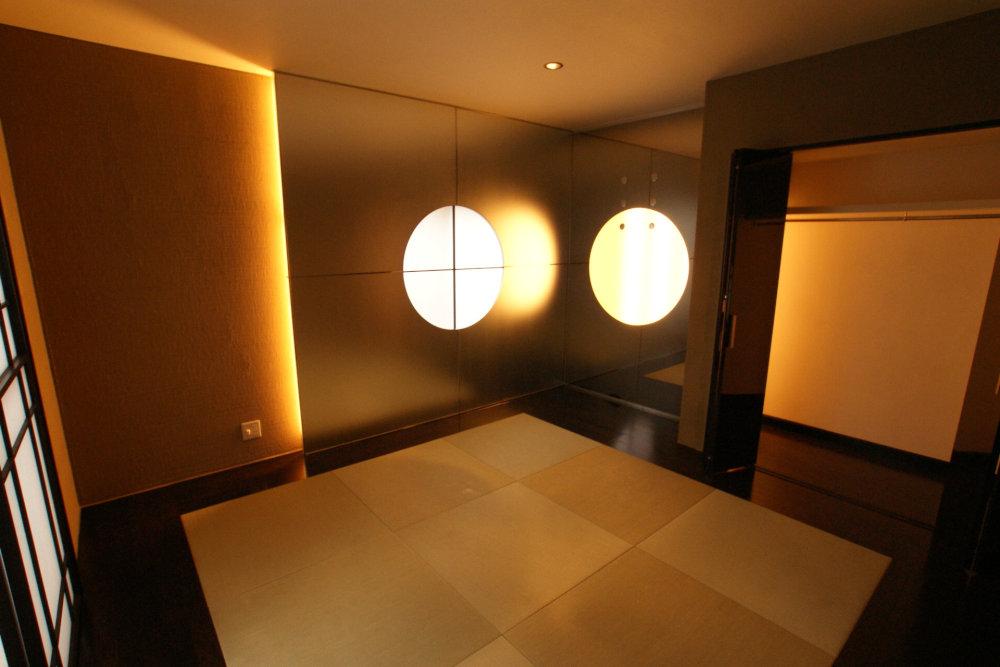Non-living room. It becomes a chic Japanese-style room.