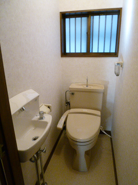 Toilet. With Washlet