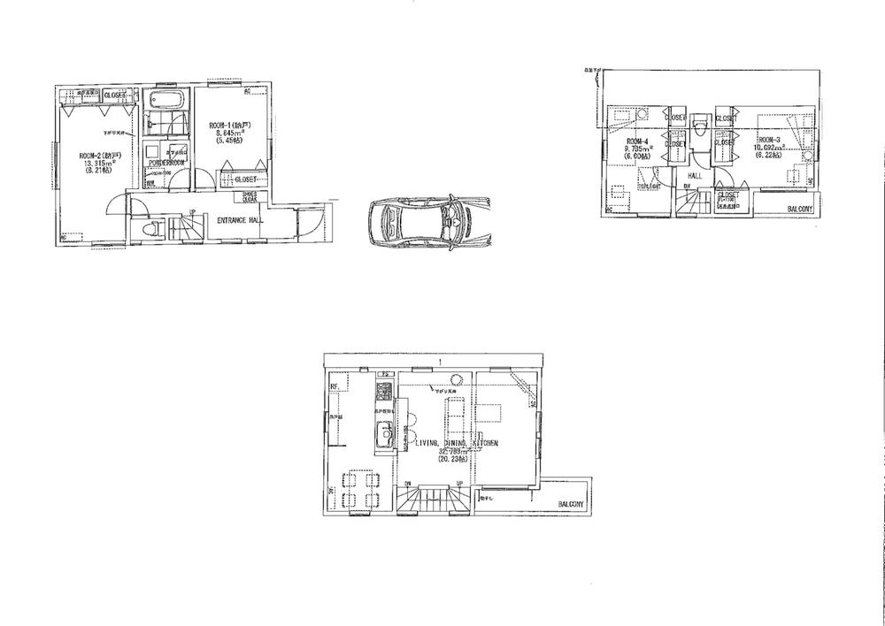 Floor plan. (A), Price 63,800,000 yen, 4LDK, Land area 101.01 sq m , Building area 105.17 sq m