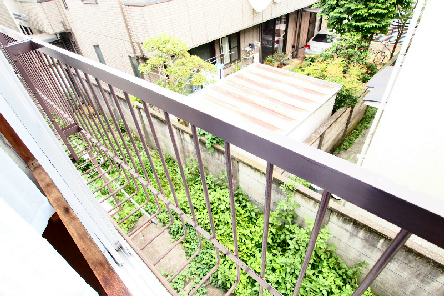 Balcony. Because the second floor of the room a glance from the window also not worried