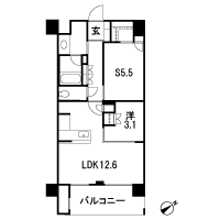 Floor: 1LDK + S + WIC, the occupied area: 52.48 sq m, Price: 44,900,000 yen, now on sale