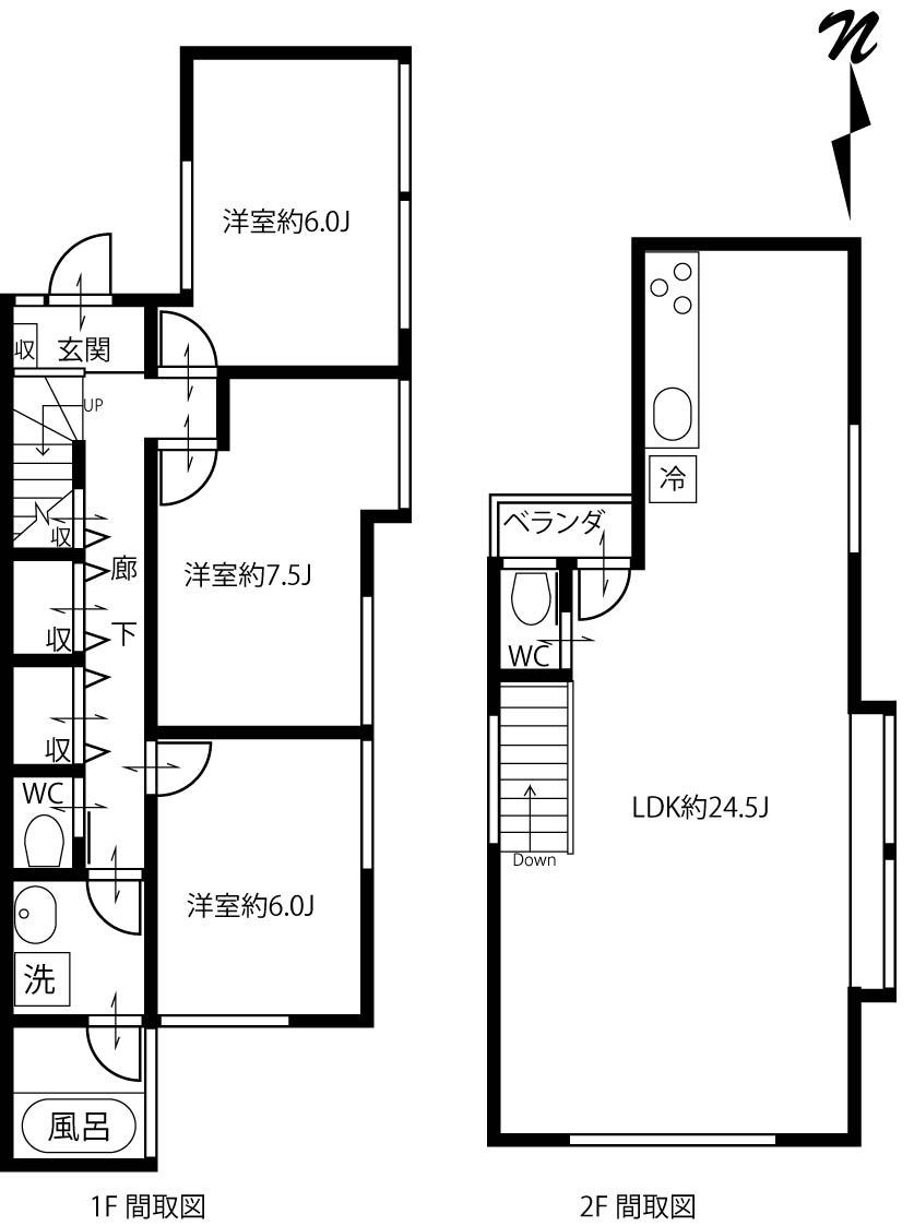 Floor plan. 37,800,000 yen, 3LDK, Land area 81.38 sq m , Building area 94.46 sq m
