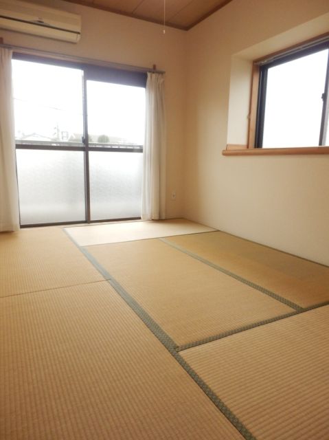 Living and room. This room of the Japanese-style room of calm atmosphere