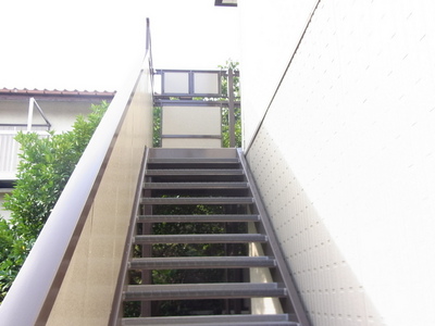 Entrance. Stairs part leading to the second floor