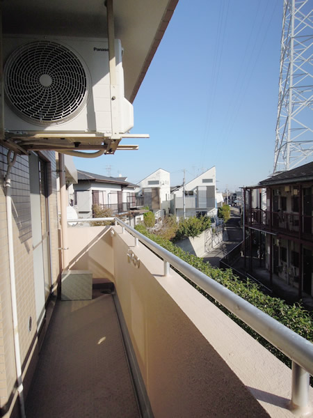 View. Second floor south balcony.