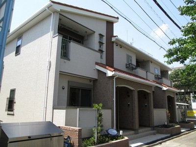 Building appearance. A quiet residential area