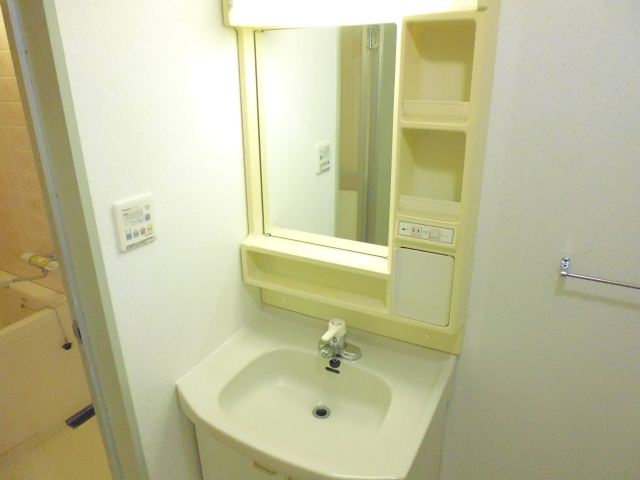 Washroom. Popular independent wash basin