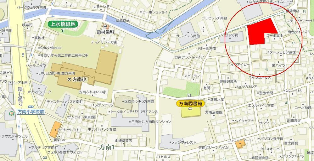 Local guide map