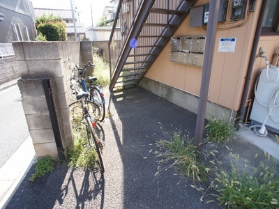 Other common areas. Bicycle parking space