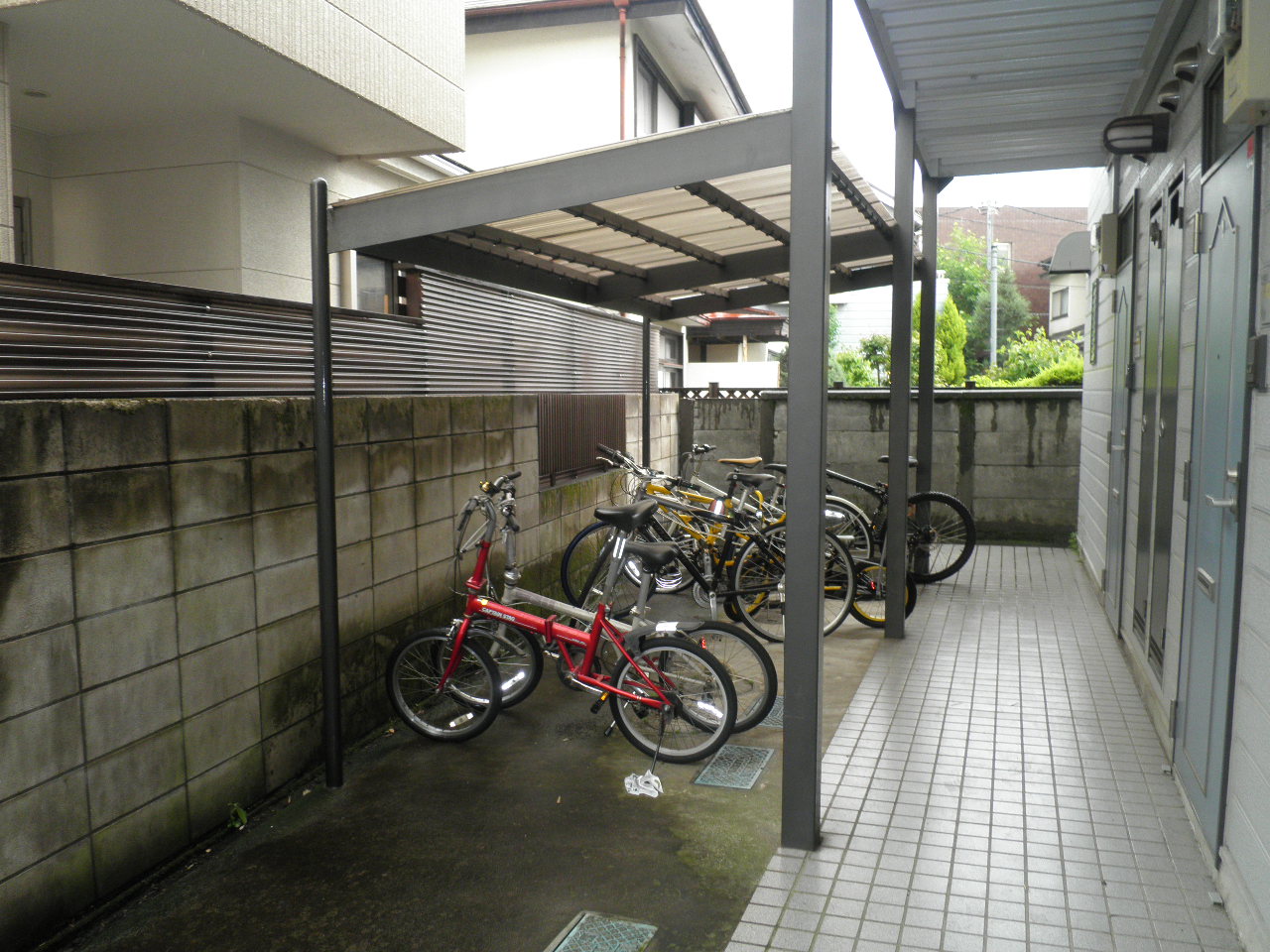 Other common areas. Bicycle-parking space