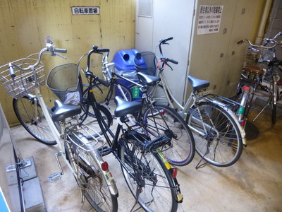 Other common areas. Bicycle-parking space