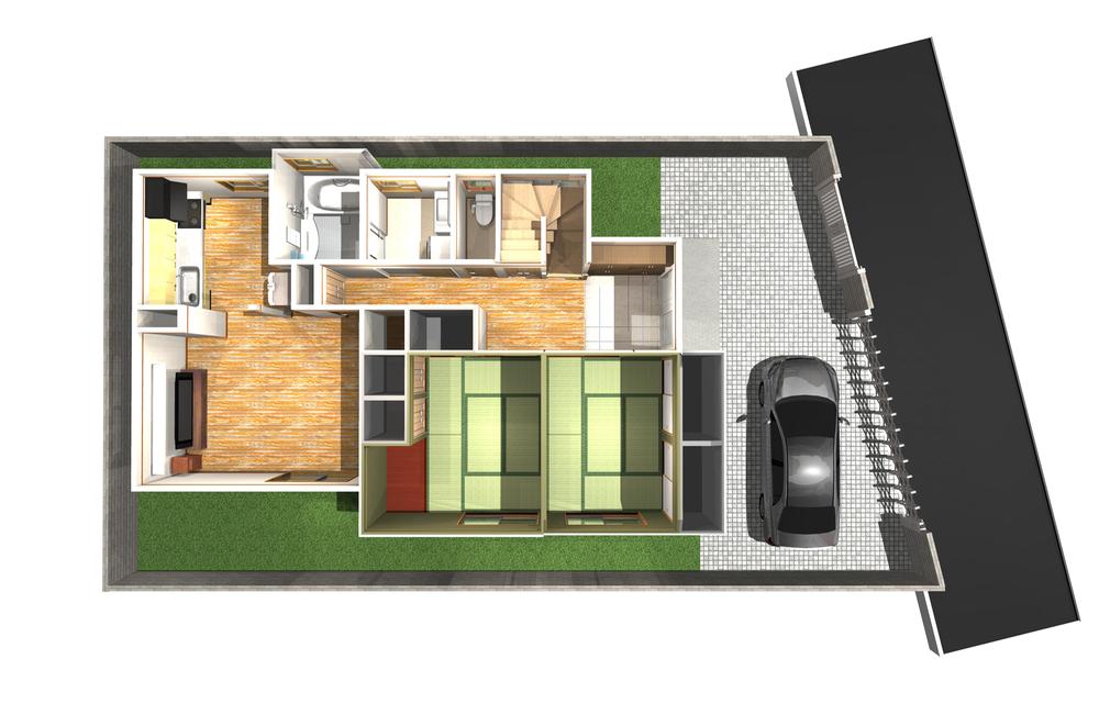 Floor plan. 100 million 14.8 million yen, 5LDK + S (storeroom), Land area 171.21 sq m , Building area 137.15 sq m LDK14.7 Pledgeese-style room 6 quiresese-style room 6 quires