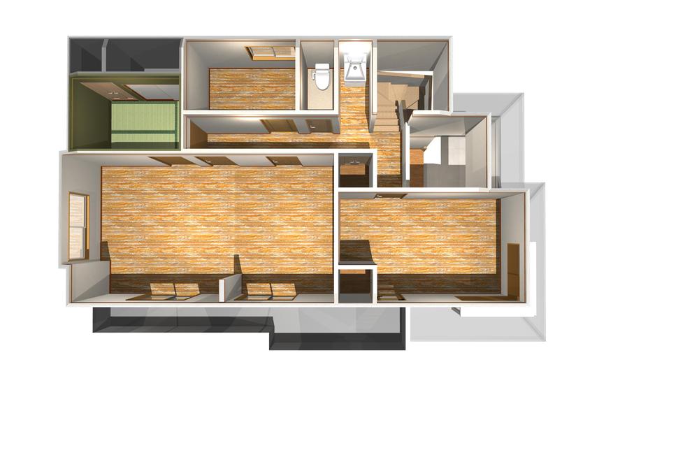 Floor plan. 100 million 14.8 million yen, 5LDK + S (storeroom), Land area 171.21 sq m , Building area 137.15 sq m Western-style 14 Pledge, Western-style 7 Pledgeese-style room 3 quires, Storeroom 3 Pledge