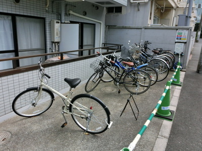 Other common areas. Place for storing bicycles