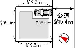 Compartment figure. 62,800,000 yen, 1LDK + S (storeroom), Land area 85.51 sq m , Building area 84.98 sq m