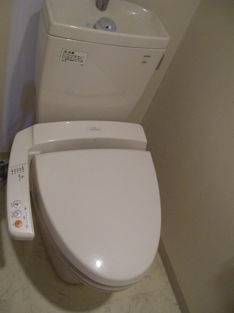 Toilet. Bidet with toilet