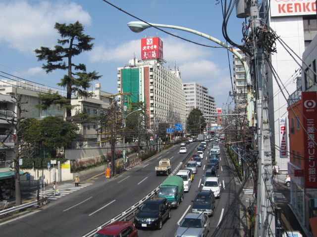 Supermarket. Ozeki until the (super) 680m