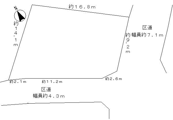 Compartment figure. Land price 127 million yen, Land area 187.12 sq m