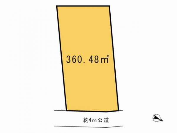 Compartment figure. Land price 210 million yen, Priority to the present situation is if it is different from the land area 360.48 sq m drawings
