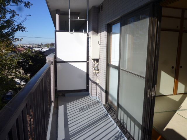 Balcony. Sunny room