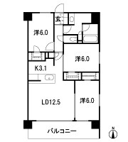 Floor: 3LDK + WIC, the area occupied: 73.5 sq m, Price: TBD