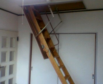 Other Equipment. Ladder to go up to the loft