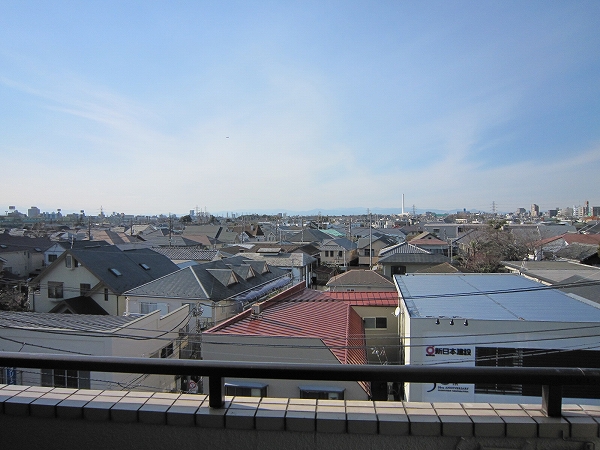 View. A sunny day is a view with views of Mt. Fuji!