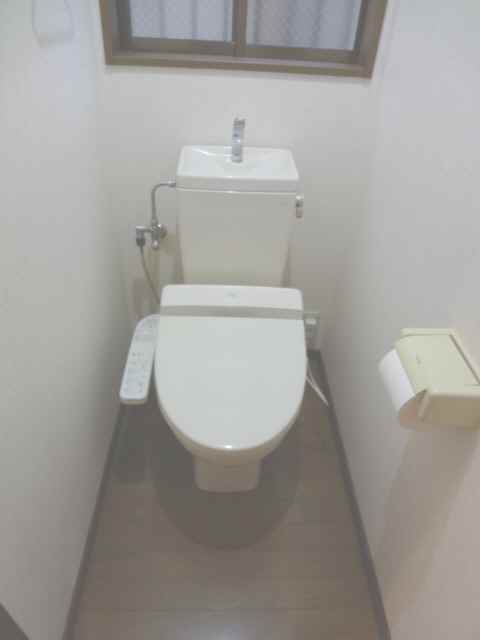 Toilet. With Washlet