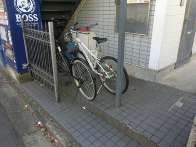 Other common areas. Bicycle parking space