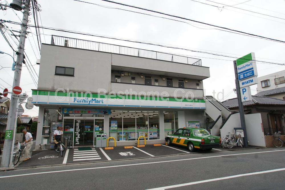 Convenience store. FamilyMart Nishiogi until college dori 422m