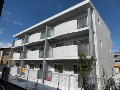 Building appearance. Taisei Yurekku construction new condominiums