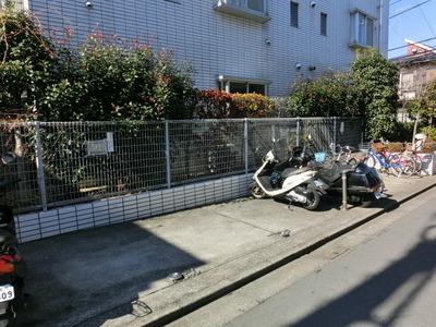 Other common areas. Place for storing bicycles