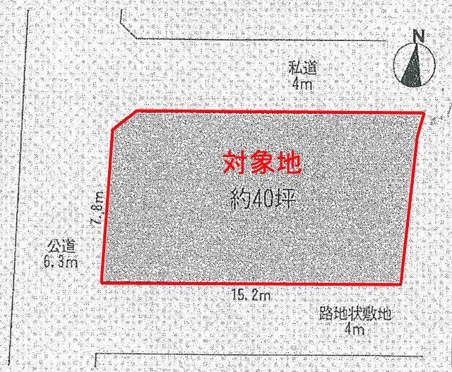 Compartment figure. Land price 72 million yen, Land area 131.34 sq m