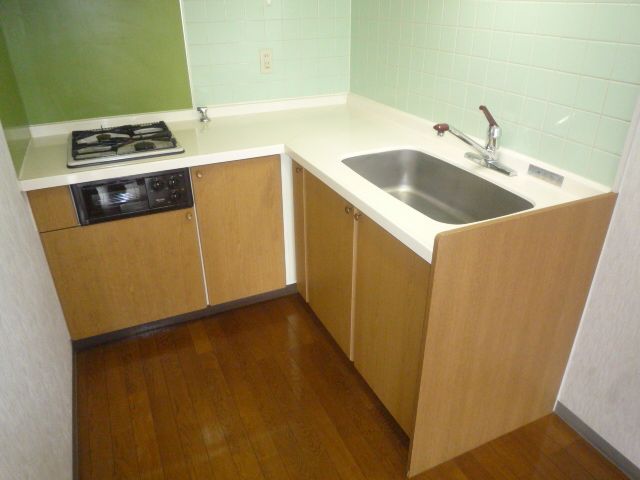 Kitchen. L-shaped kitchen