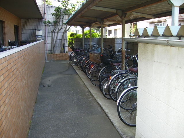 Other common areas. Bicycle parking space