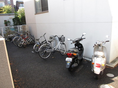 Other common areas. Bicycle-parking space