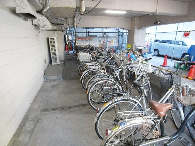 Other common areas. Bicycle-parking space