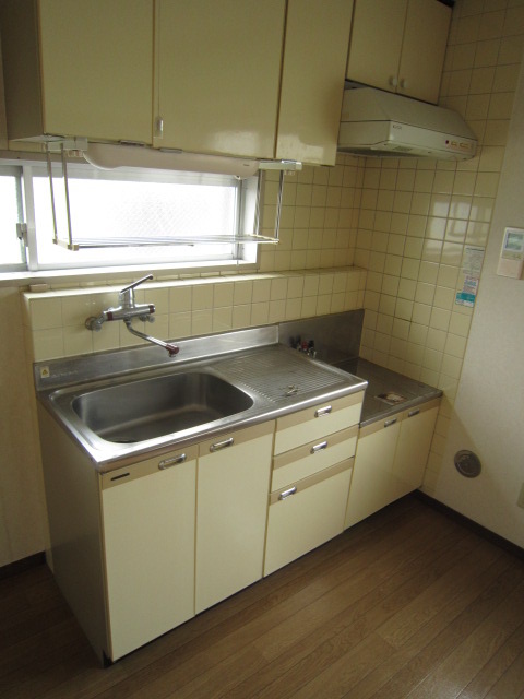 Kitchen. 2 lot gas stoves correspondence ☆ 