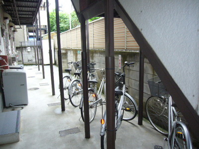 Other common areas. Bicycle parking space