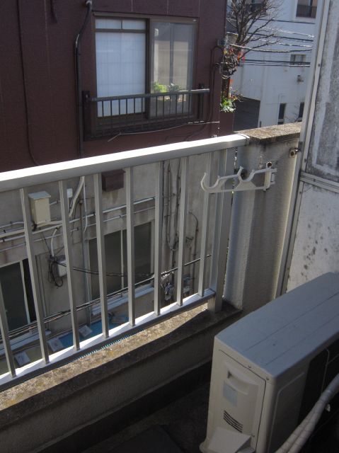 Balcony. Bright veranda